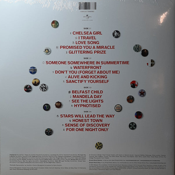 Simple Minds – 40: The Best Of 1979-2019 / DISCO DOBLE (NUEVO, SELLADO) BOXV19