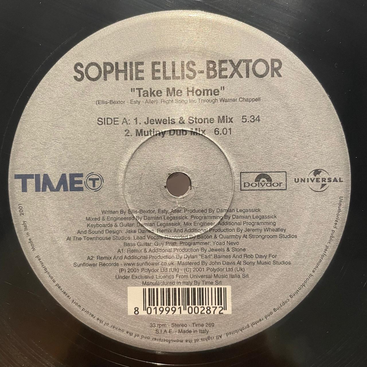 Sophie Ellis-Bextor – Take Me Home (EX, FUNDA VG+) BOX7