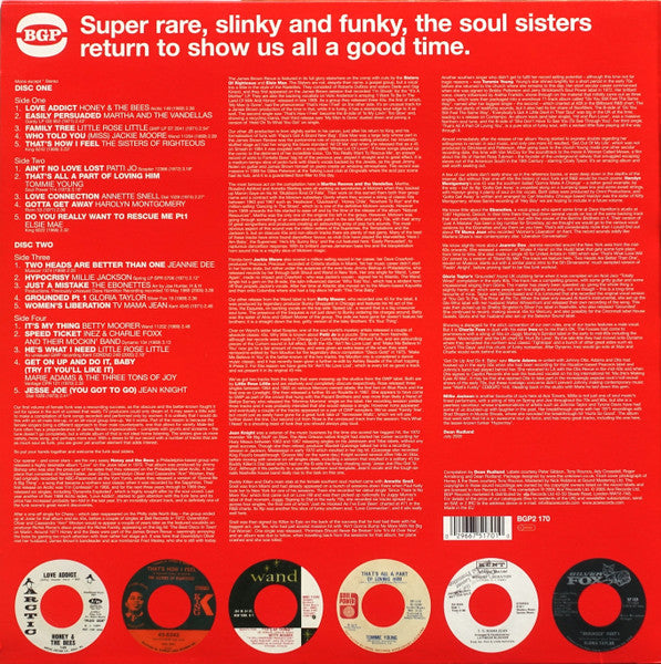 Various – The Return Of The Funk Soul Sisters. / DISCO DOBLE (NUEVO, SELLADO) BOXV16