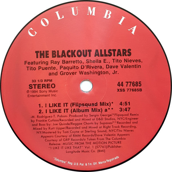 The Blackout Allstars – I Like It (EX) BOX6