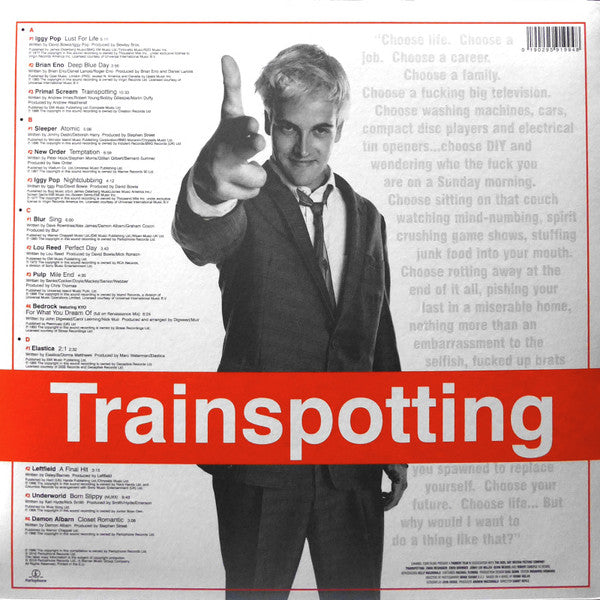Various – Trainspotting (Music From The Motion Picture) DISCO DOBLE (NUEVO, SELLADO)