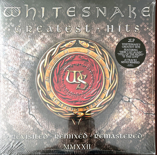 Whitesnake – Greatest Hits Revisited - Remixed - Remastered - MMXXII /DISCO DOBLE (NUEVO, SELLADO) BOXV6