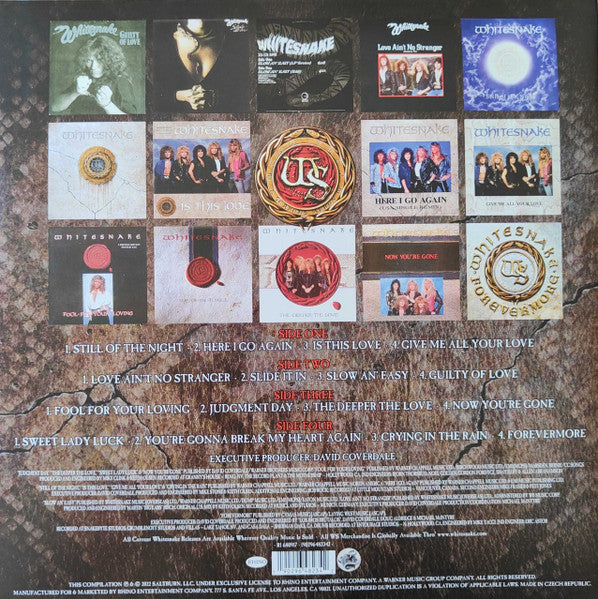 Whitesnake – Greatest Hits Revisited - Remixed - Remastered - MMXXII / DISCO DOBLE (NUEVO, SELLADO) BOXV32