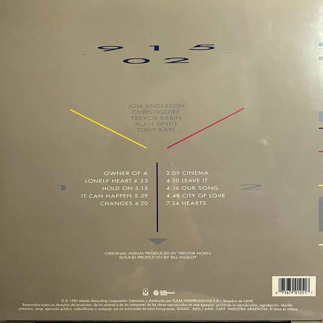 Yes – 90125 (NUEVO, SELLADO) BOXV21
