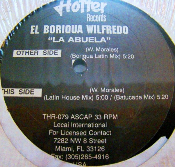 El Boriqua Wilfredo – La Abuela (NM, Funda Generic) Box4