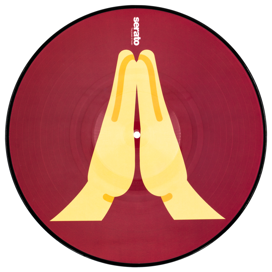 Timecode Vinilo Serato 12" Emoji Series #1 Hands (Par)