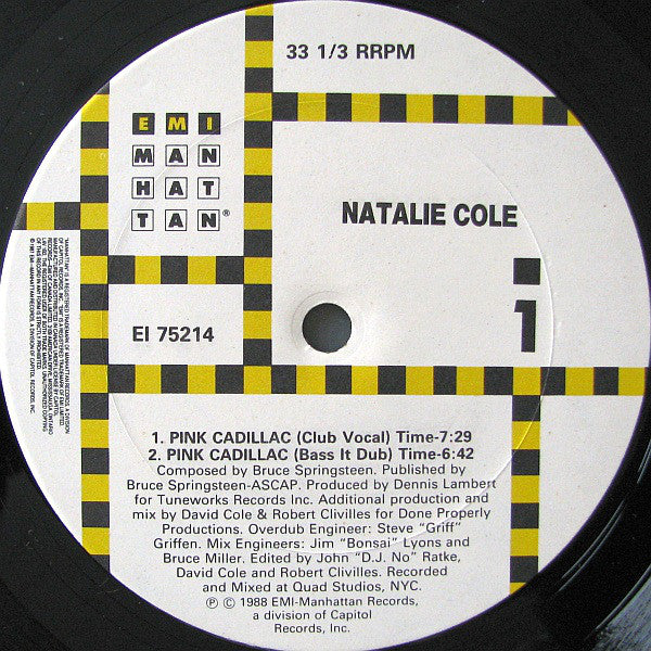 Natalie Cole – Pink Cadillac (VG+, Funda Generic) Box8