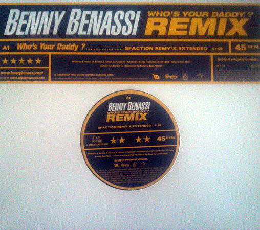 Benny Benassi – Who's your daddy? Remix (VG+) Box2