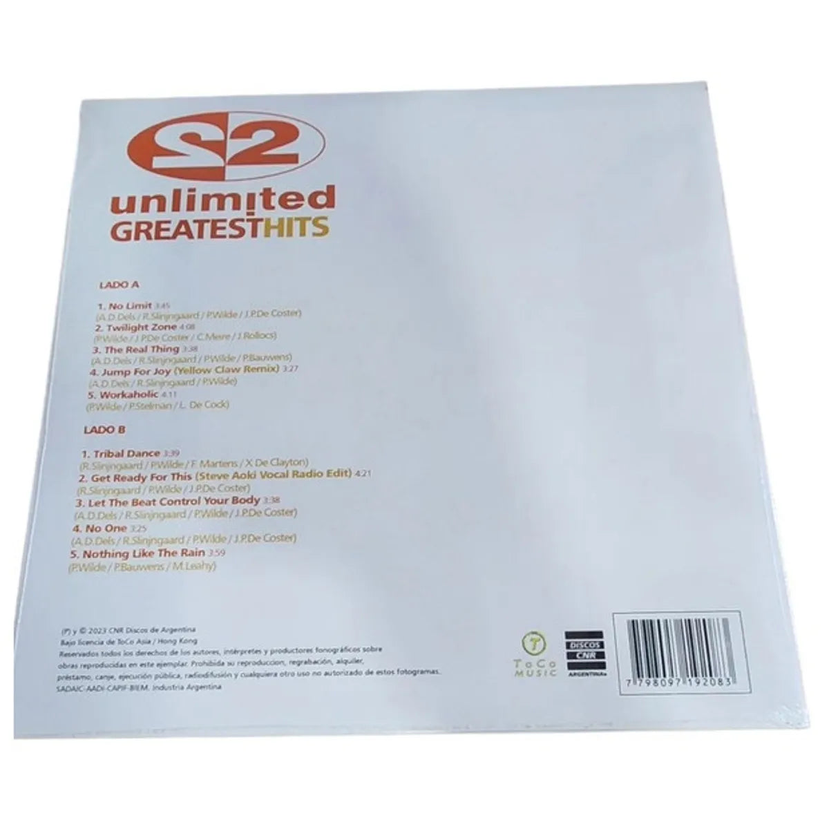 2 Unlim!ted  – Greatest Hits (NUEVO, SELLADO) BOXV3