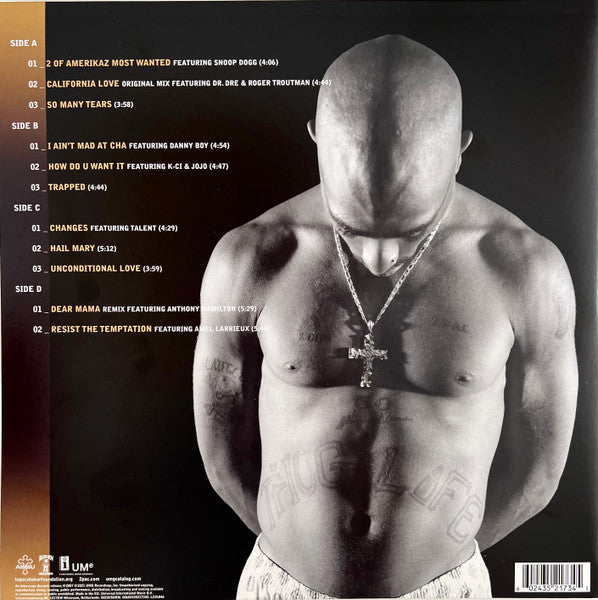 2Pac – The Best Of 2Pac - Part 1: Thug / DISCO DOBLE (NUEVO, SELLADO)