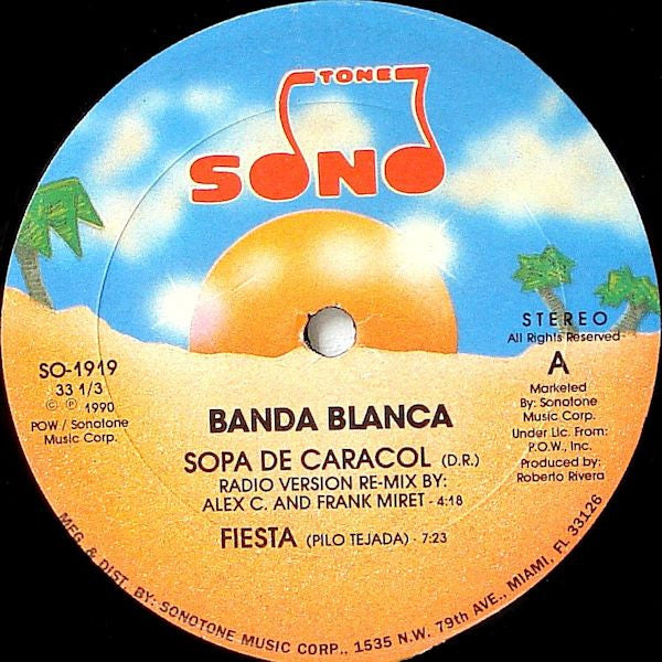 Banda Blanca – Sopa De Caracol (NM, Funda VG+) Box36