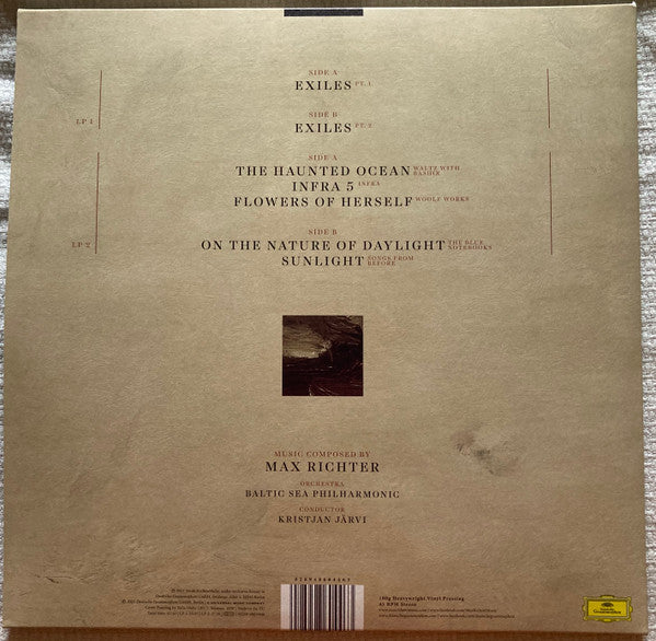 Max Richter – Exiles / DISCO DOBLE (NUEVO, SELLADO)