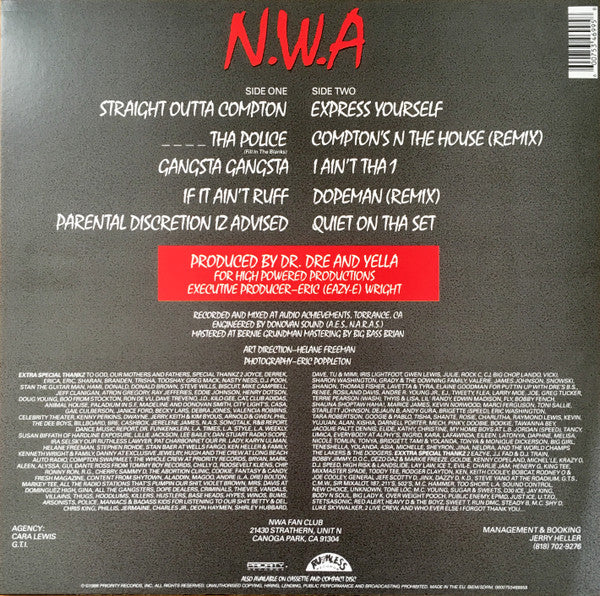 N.W.A – Straight Outta Compton (NUEVO, SELLADO)