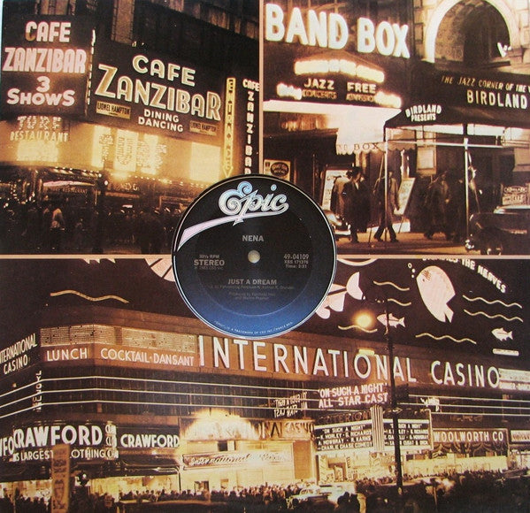 Nena – 99 Luftballons / Just A Dream (EX, FUNDA VG+) BOX18