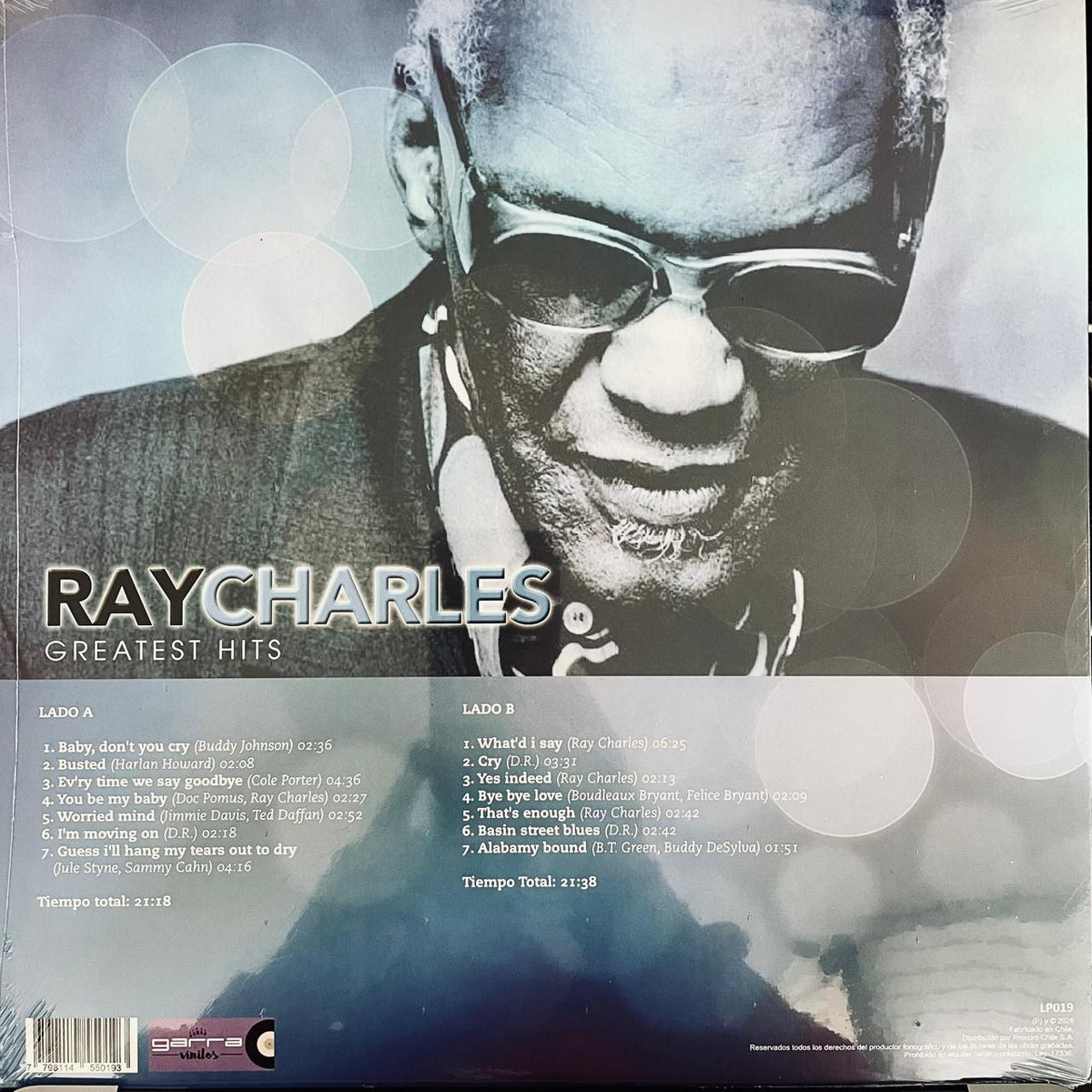 Ray Charles – Greatest Hits (NUEVO, SELLADO)