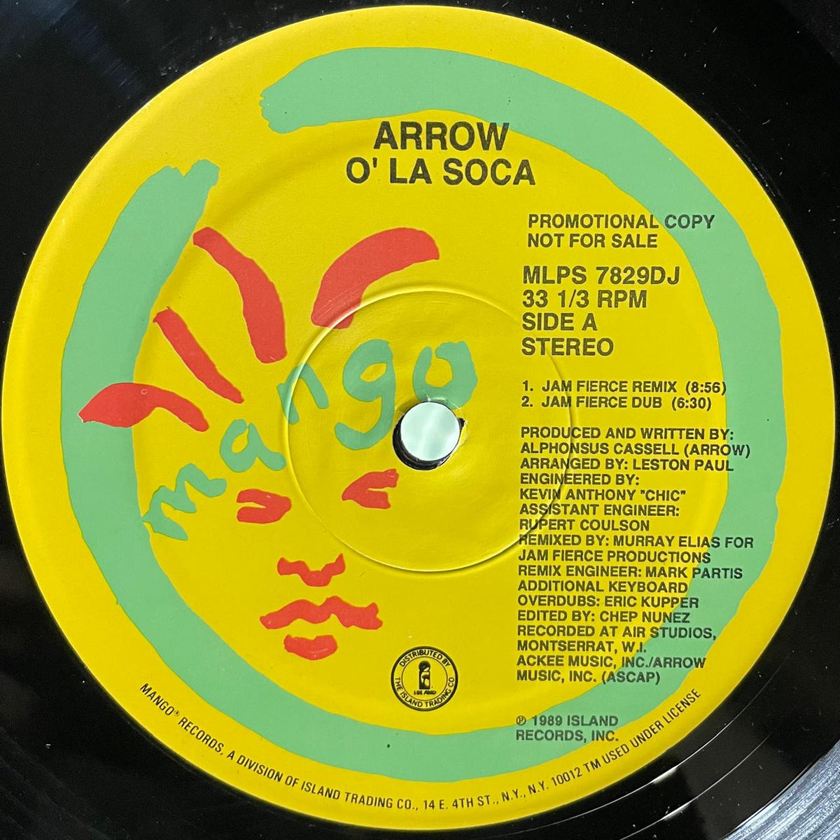 Arrow – O' La Soca (VG ) BOX31