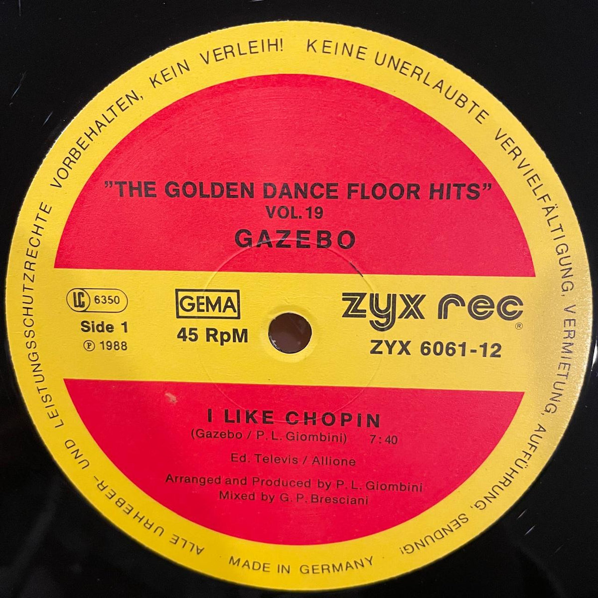 Gazebo / Savage – The Golden Dance-Floor Hits Vol. 19 (NM) BOX30