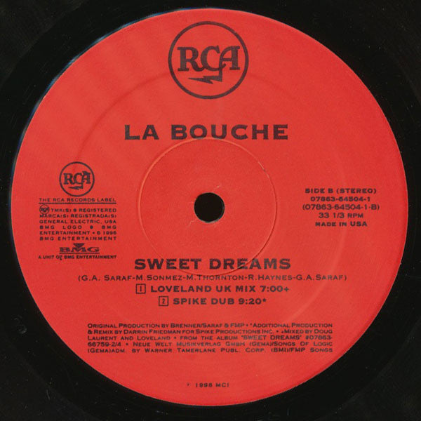 La Bouche – Sweet Dreams (NM) BOX18