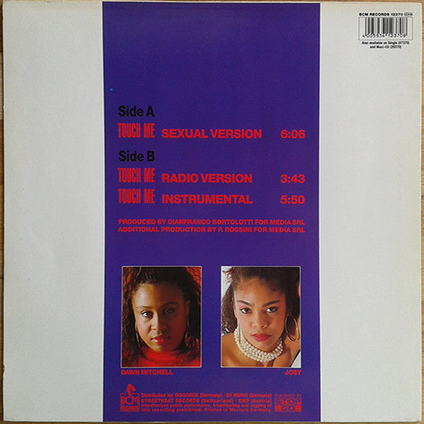 49ers – Touch Me (EX, FUNDA VG+) BOX36