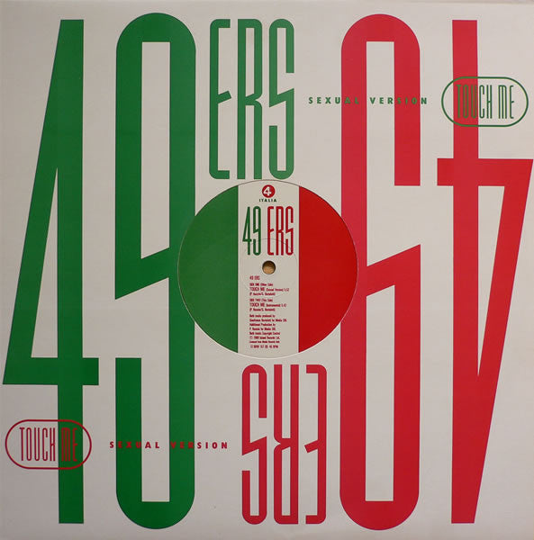 49ers – Touch Me (Sexual Version) (NM, FUNDA EX)