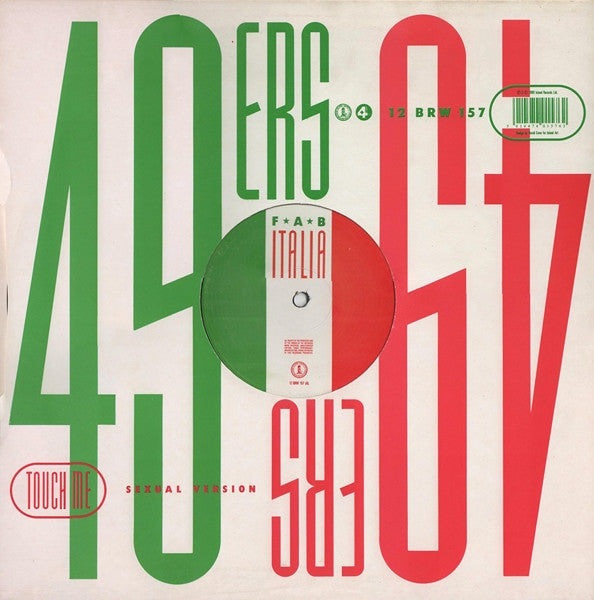 49ers – Touch Me (Sexual Version) (NM, FUNDA EX)