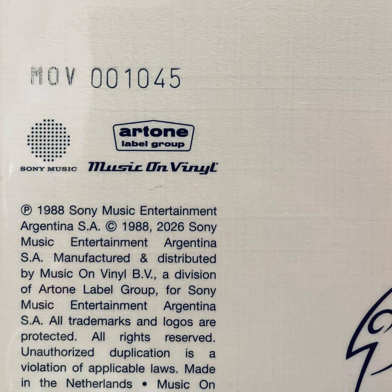 Soda Stereo – Doble Vida / EDICIÓN LIMITADA NUMERADA & CRYSTAL CLEAR / INCLUYE INSERT (NUEVO, SELLADO)