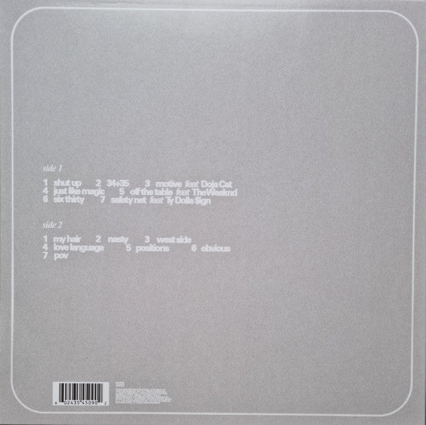 Ariana Grande – Positions (NUEVO, SELLADO)
