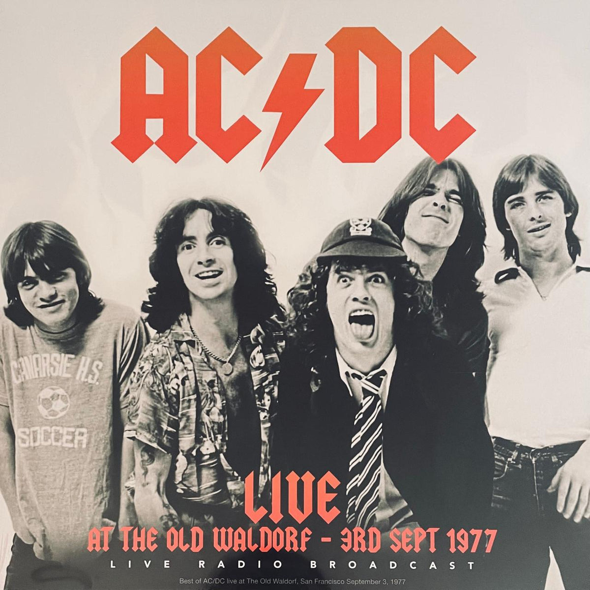 AC/DC – Live At The Old Waldorf - 3rd Sept 1977 (NUEVO, SELLADO)