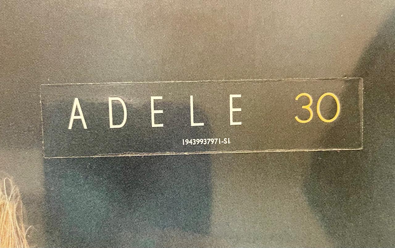 Adele – 30 / DISCO DOBLE (NUEVO, SELLADO)