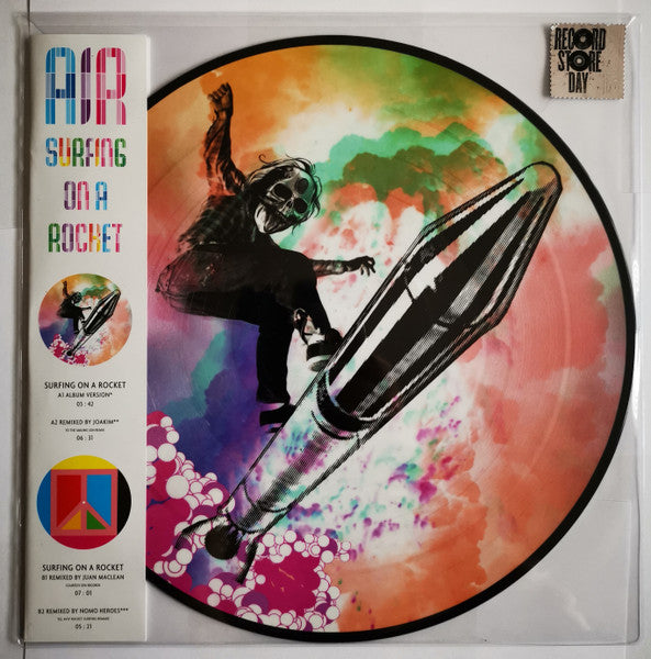 AIR – Surfing On A Rocket / Picture Disc (NUEVO, SELLADO) BOXV46