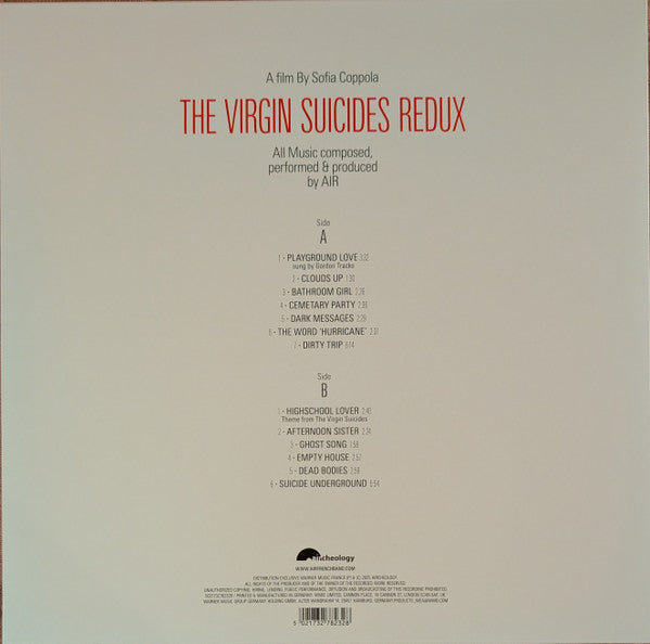 AIR – The Virgin Suicides Redux (NUEVO, SELLADO)