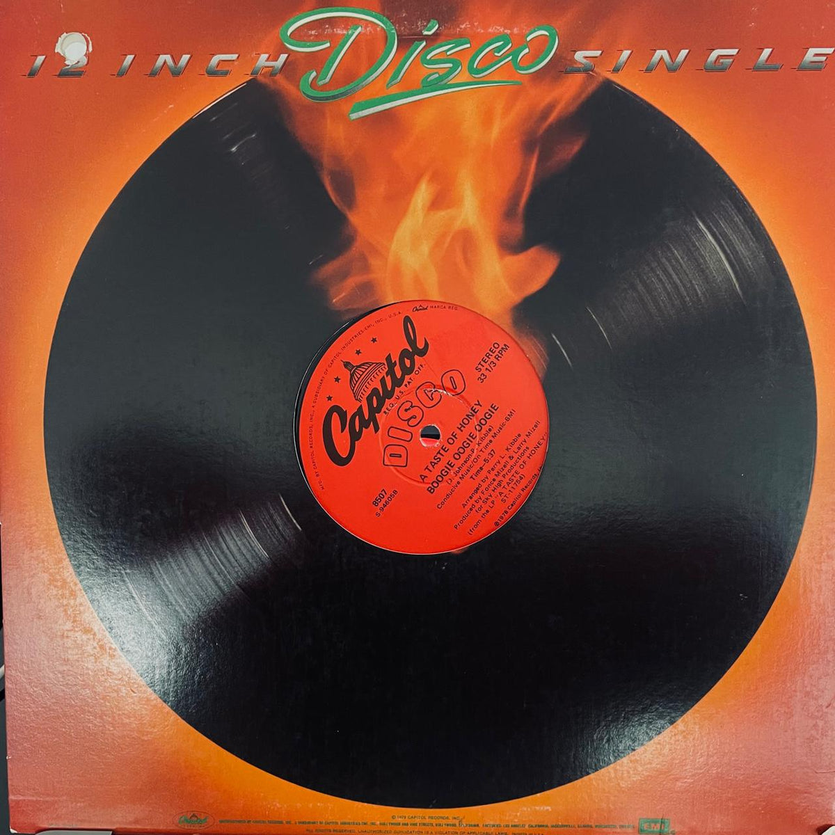 A Taste Of Honey – Boogie Oogie Oogie / Disco Dancin' (NM, FUNDA VG+) BOX21