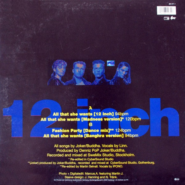 Ace Of Base – All That She Wants (VG+) BOX12