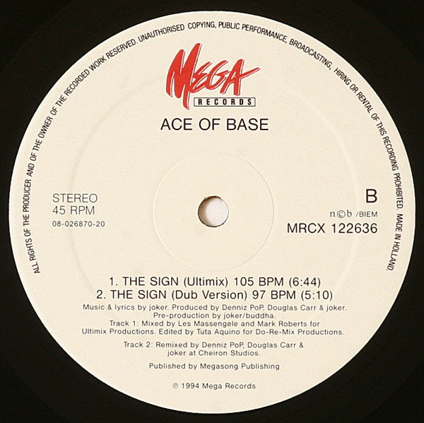 Ace Of Base – The Sign (Remixes) (EX) BOX8
