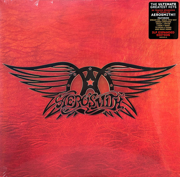 Aerosmith – Greatest Hits - 50 Years of / DISCO DOBLE (NUEVO, SELLADO) BOXV12
