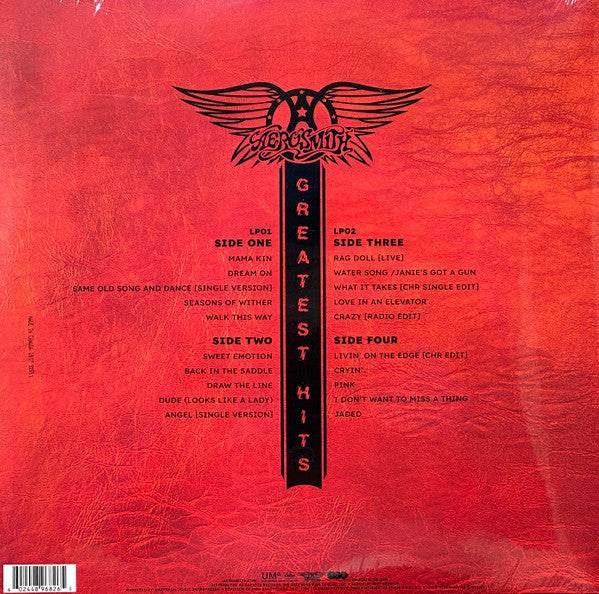 Aerosmith – Greatest Hits - 50 Years of / DISCO DOBLE (NUEVO, SELLADO) BOXV12