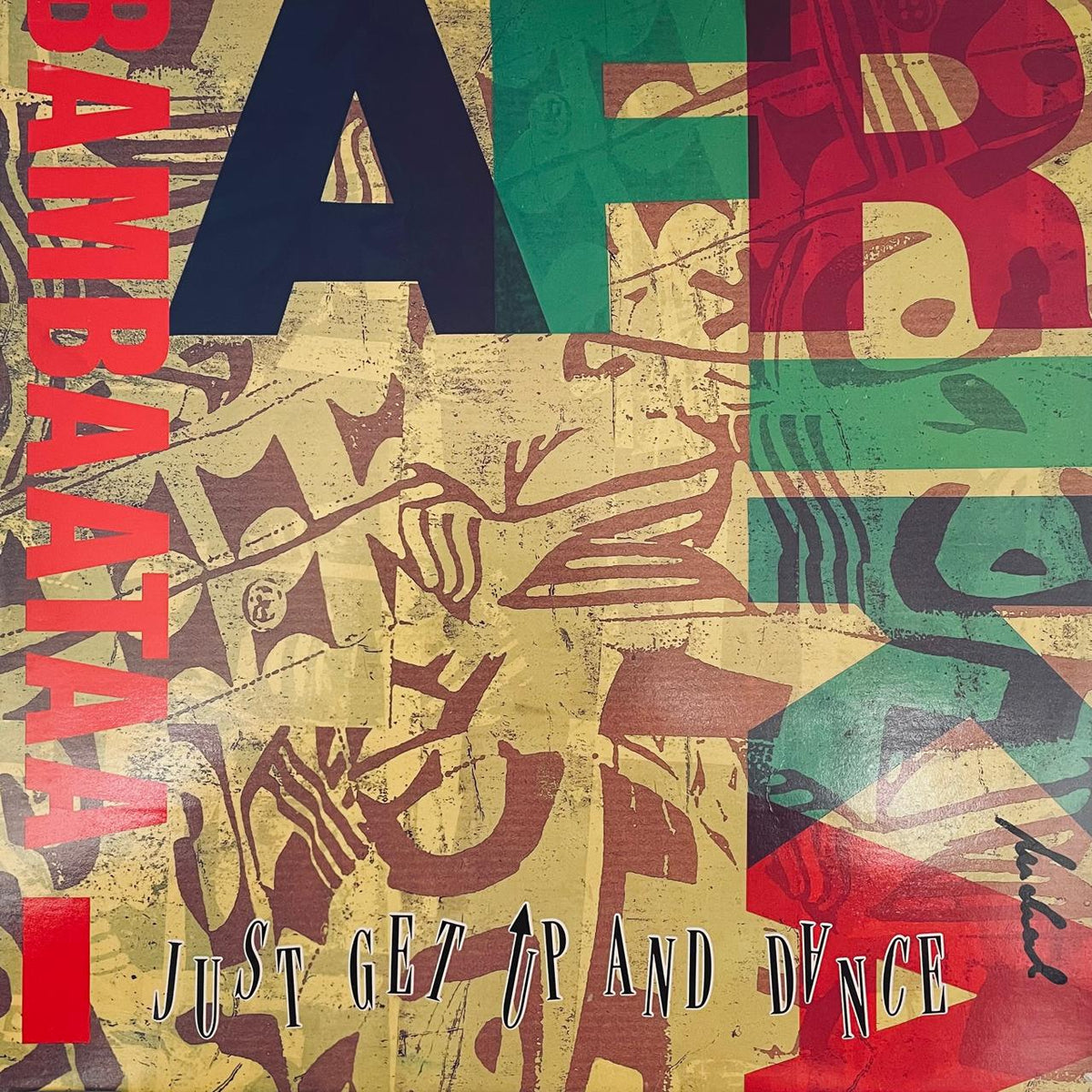 Afrika Bambaataa – Just Get Up And Dance (NM, FUNDA VG+) BOX5