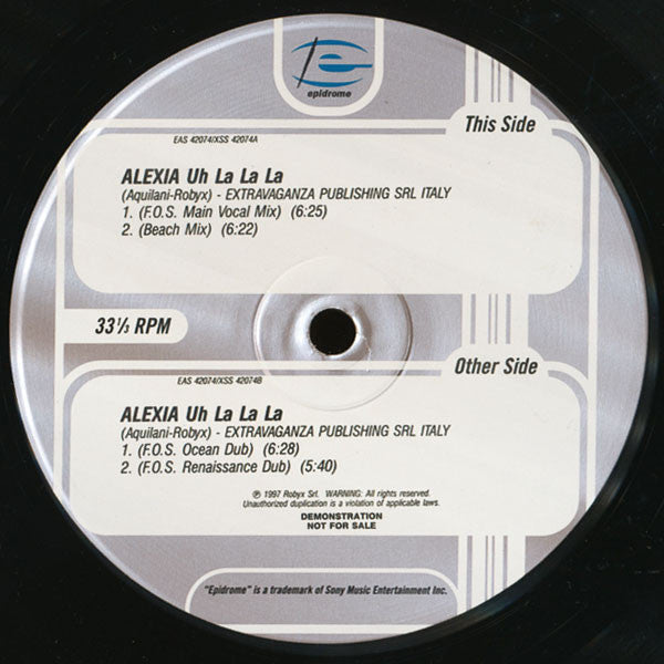 Alexia – Uh La La La (NM, FUNDA VG+ ) BOX19