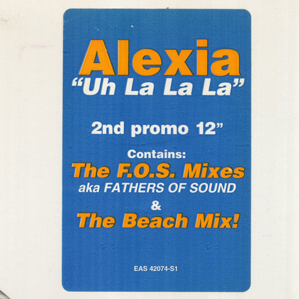 Alexia – Uh La La La (NM, FUNDA VG+ ) BOX19