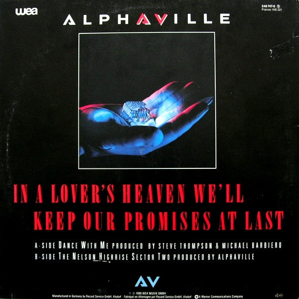 Alphaville – Dance With Me (Empire Remix) (EX, FUNDA VG+) BOX29