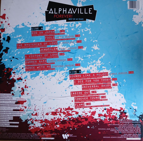 Alphaville – Forever! Best Of 40 Years (NUEVO, SELLADO)