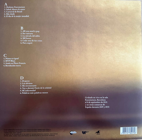 Andrés Calamaro – Razzmatazz / DISCO DOBLE (NUEVO, SELLADO) BOXV55