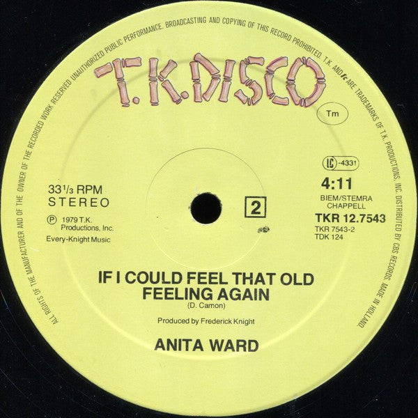 Anita Ward – Ring My Bell (NM, FUNDA VG+)