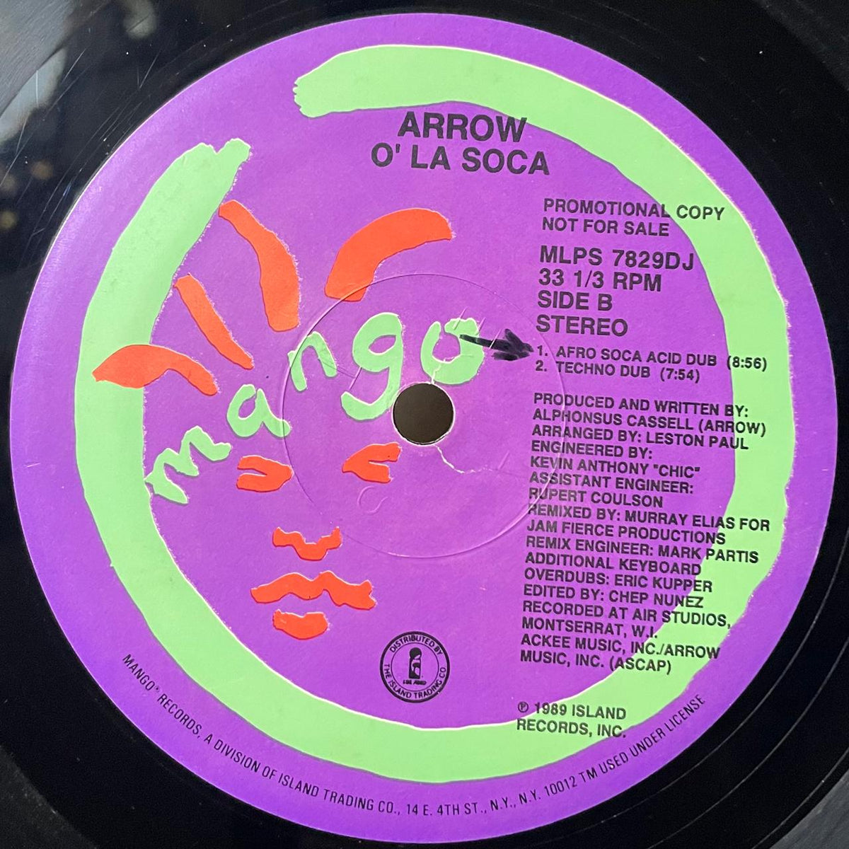Arrow – O' La Soca (VG ) BOX31