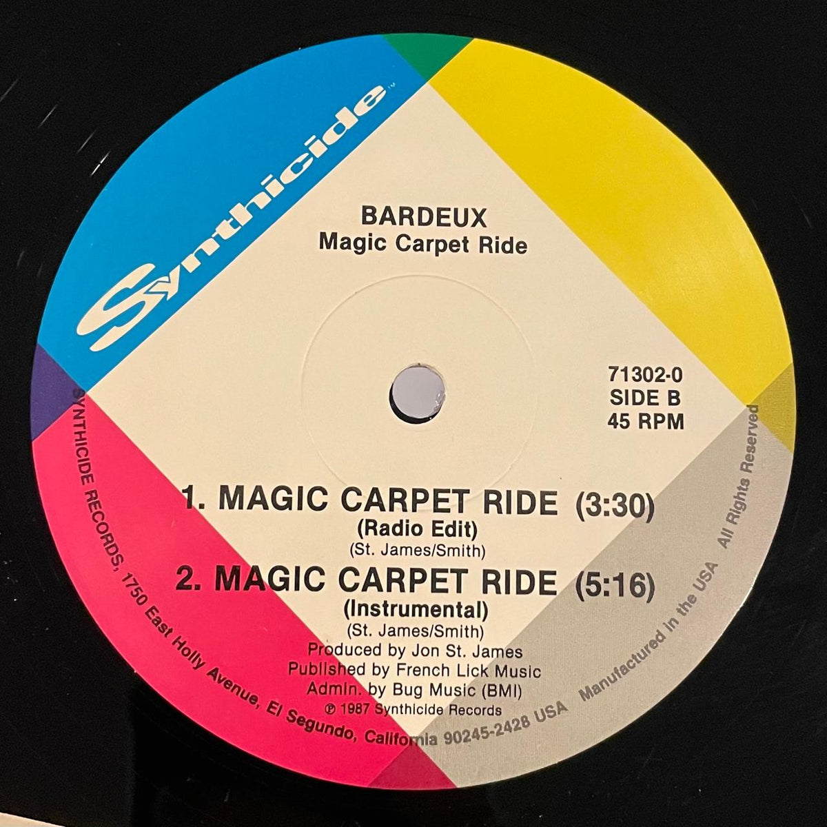 Bardeux – Magic Carpet Ride (EX) BOX24