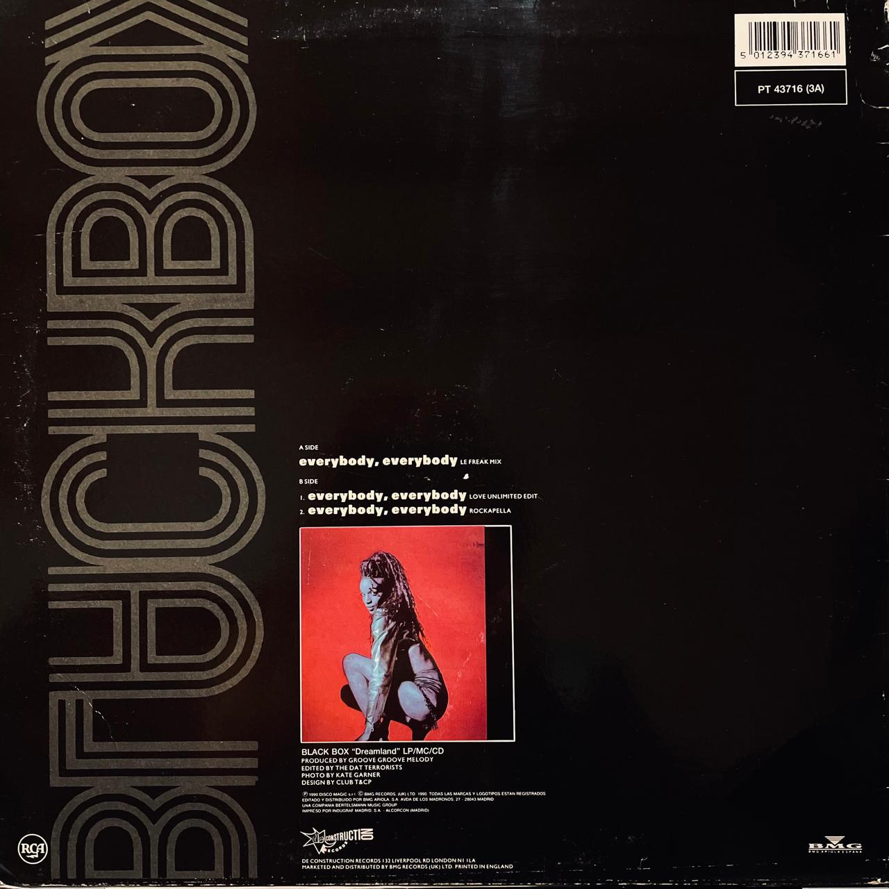 Black Box – Everybody, Everybody (NM, FUNDA EX)