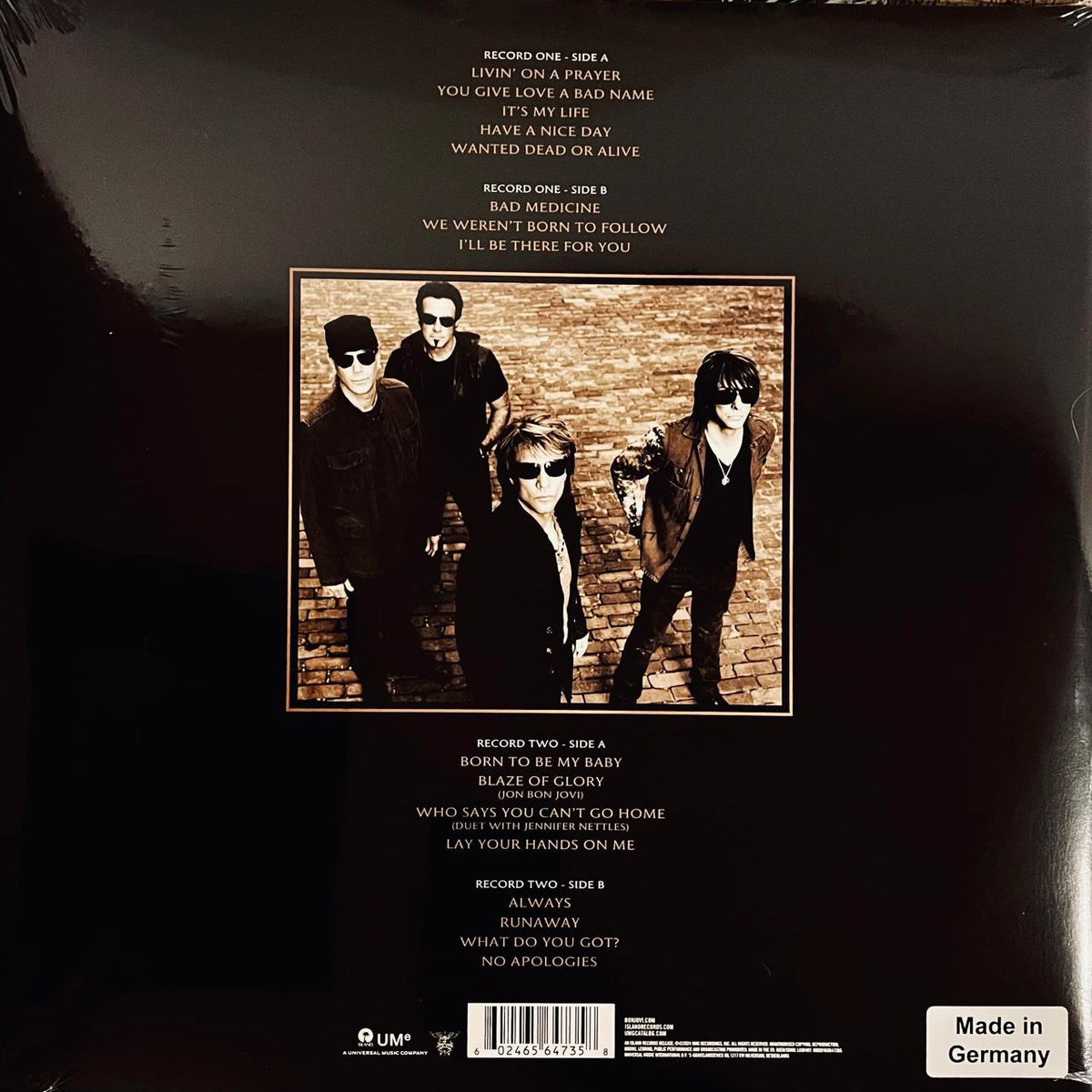 Bon Jovi – Greatest Hits / DISCO DOBLE (NUEVO, SELLADO)