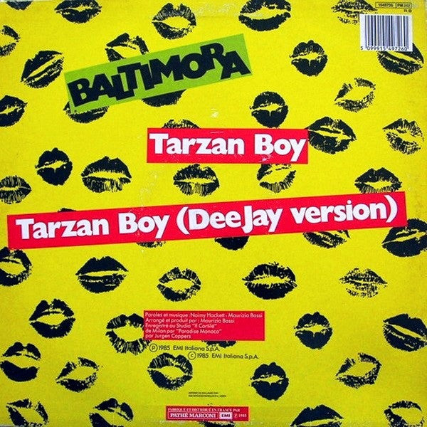 Baltimora – Tarzan Boy (NM, FUNDA VG+) BOX11