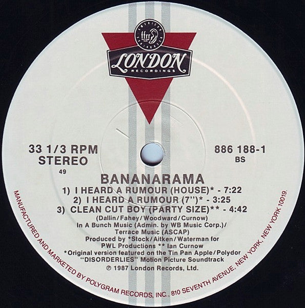 Bananarama – I Heard A Rumour (NM, FUNDA VG+) BOX16