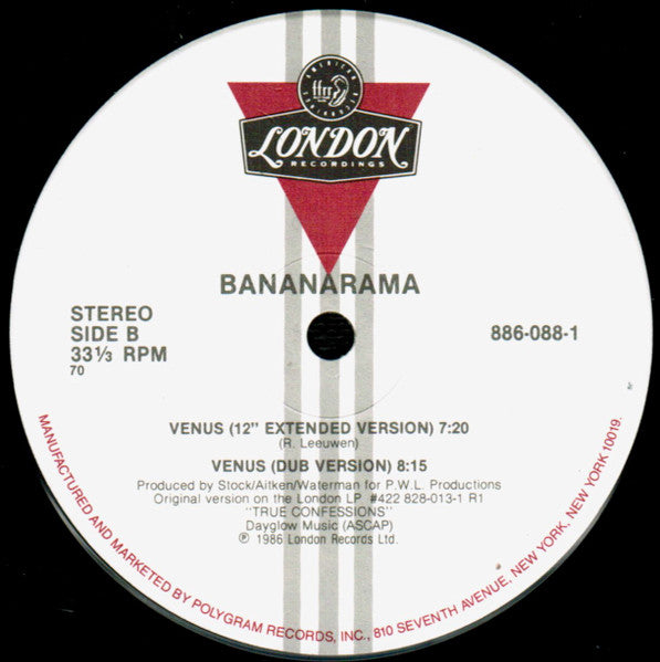 Bananarama – Venus (NM, FUNDA VG+) BOX23